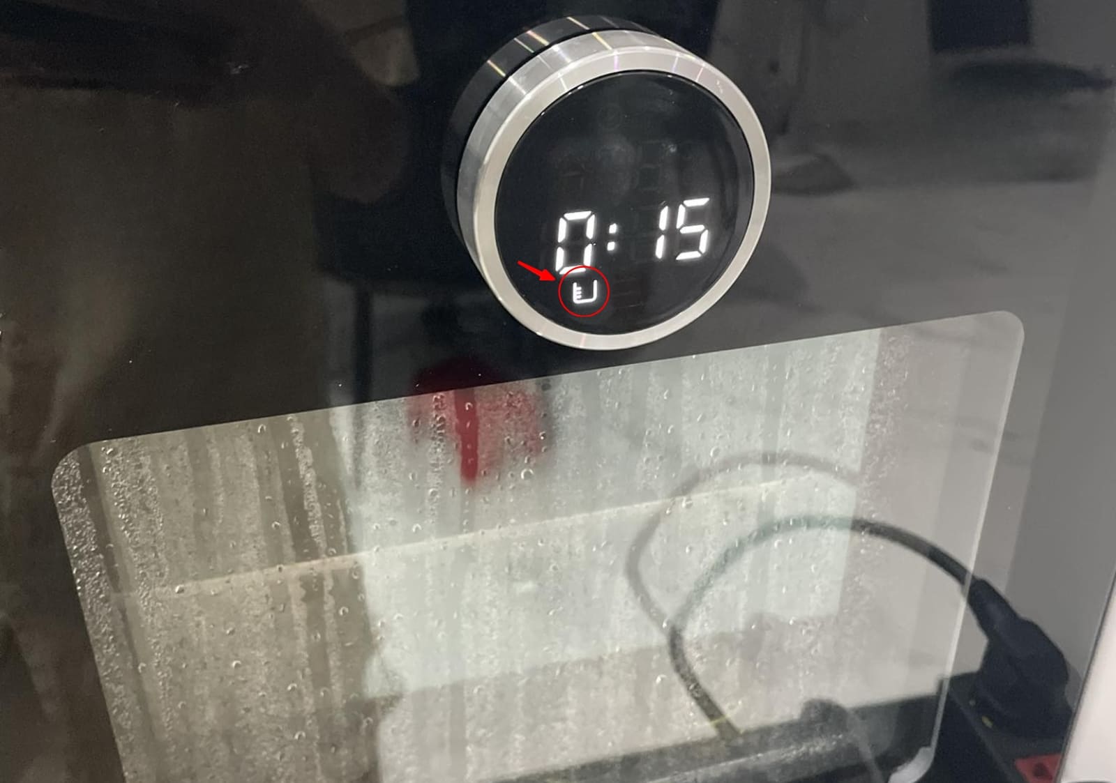 biểu tượng khi nồi chiên hấp bị hết nước